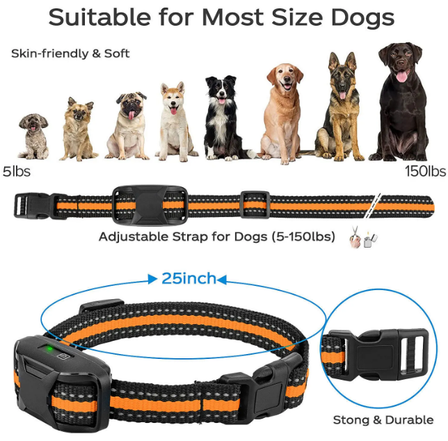 BARKAHOLICS® RS2 Remote Dog Training Shock Collar 1-2 Dogs 1000m S/M/L - BARKAHOLICS® 6