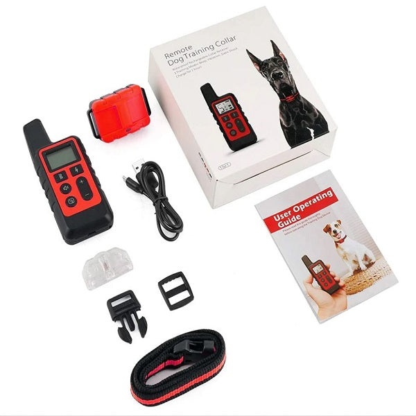 Petrainer PET150 Remote BDSM Shock Collar includes