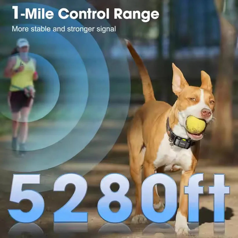 PET625 Remote Dog Training E-Collar range