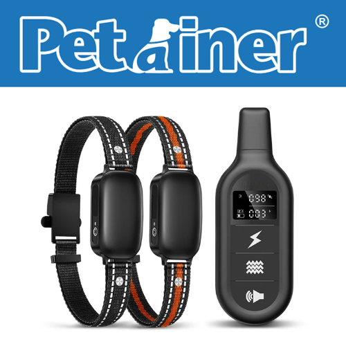 PET521 Remote Dog Training E-Collar 1000m | 2 Dogs