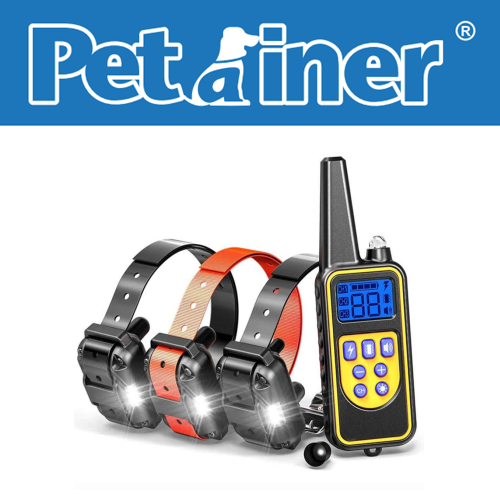 Remote Dog Training E-Collar 3 Dogs 800m ~ PET776