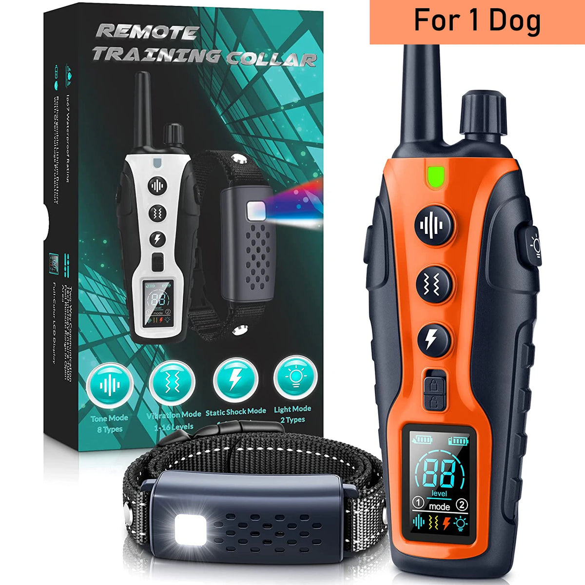 RS3 Remote Dog Training  Shock Collar 1 Dog