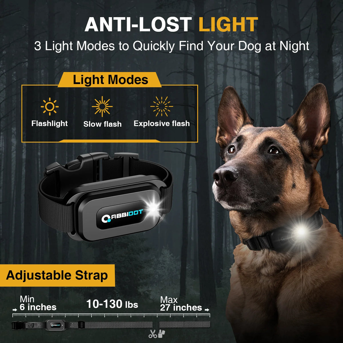 Elite Remote Dog Training E-Collar 1250m 1-2 Dogs T70 Rechargeable & IPX7 Waterproof