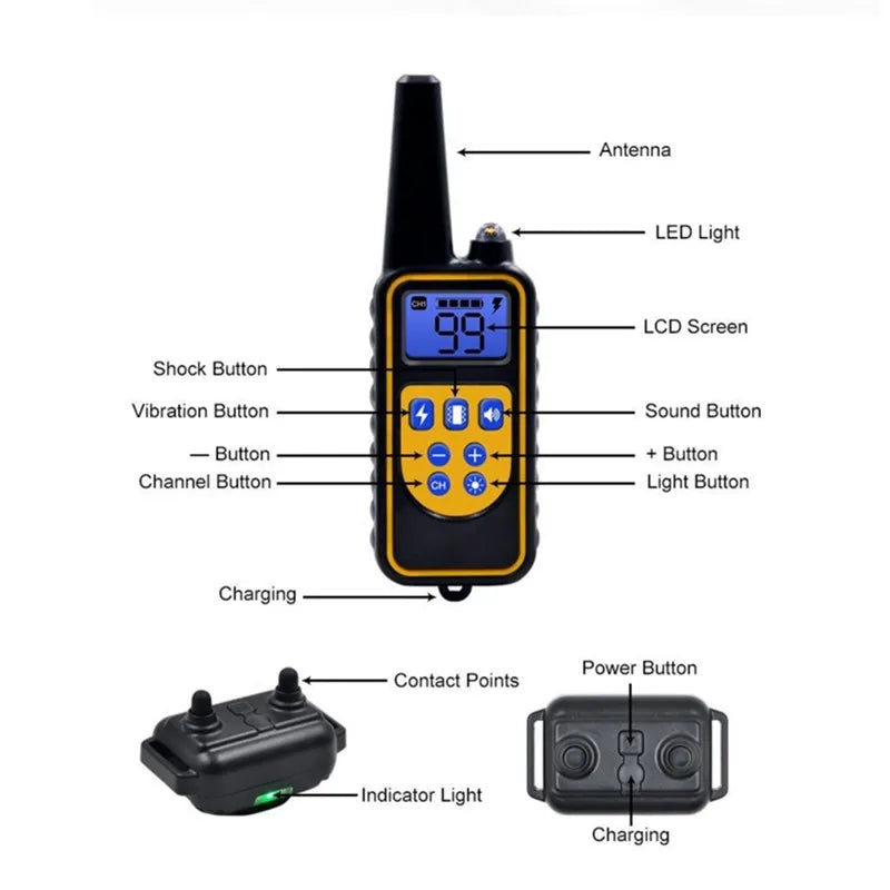 Remote Dog Training E-Collar 5