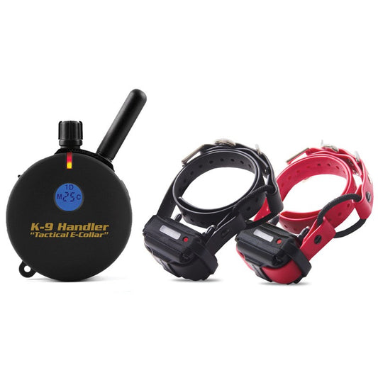 K9-400 K9 HANDLER TACTICAL 1207m Remote E-Collar 2 Dogs